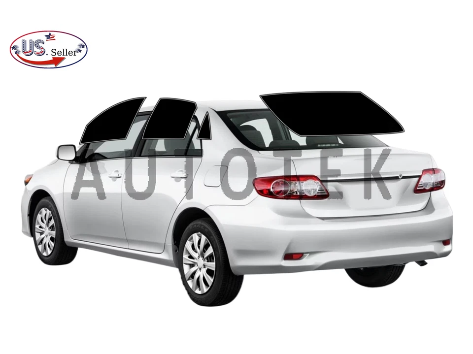 Película de ventana precortada cualquier tono de tinte para Toyota Corolla 2009-2013 películas de tinte Foto 1 de 4
