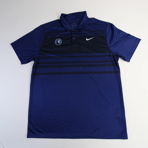 Minnesota Timberwolves Nike Dri-Fit Polo Men's Dark Blue/Navy New Cover