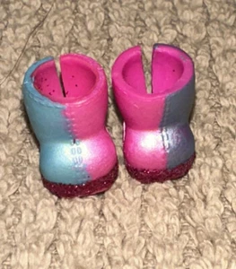 LOL Surprise Doll Shoes Pink & Blue Boots  - Picture 1 of 6