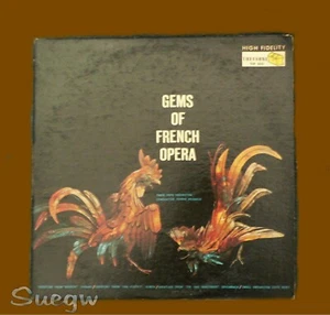 GEMS OF FRENCH OPERA - Paris Pops Orchestra.  Pierre Resnaux – Mono Vinyl LP - Imagen 1 de 3