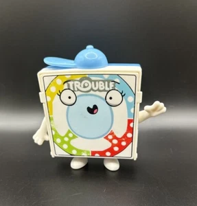 5" x 5" MINI TROUBLE BOARD dice GAME McDonalds happy meal toy charm figure decor - Picture 1 of 3