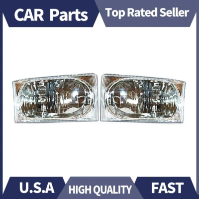 Conjunto de 2 faros izquierda derecha TYC para Ford F-350 Super Duty 2002-2004 Foto 1 de 4