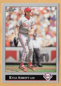Kyle Abbott Philadelphia Phillies #495 - hoja casi nuevo-como nuevo 1992 - Imagen 1 de 2