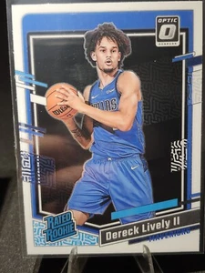 2023-24 Donruss Optic Dereck Lively II Base Rated Rookie Card No. 245 Mavericks - Bild 1 von 2
