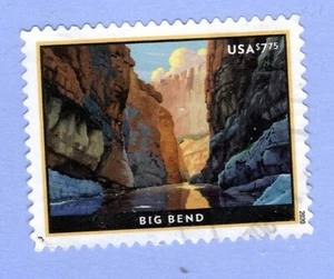 US Sc #5429 $7.75 Big Bend Priority Mail used off paper VG - Picture 1 of 1