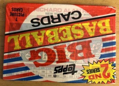 1988 Topps Big Pack 2nd Series Rick Rhoden Yankees Showing On Top - Torn Corner Foto 1 de 3