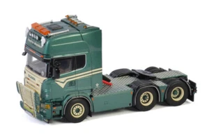 Camión WSI SCANIA ANDRE Mulder línea superior 6x2 eje etiqueta 1/50 diecast modelo preconstruido - Imagen 1 de 4