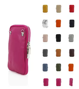 Women Girls Small Real Leather Crossbody Bag Ladies Phone Keys Coins Pouch Vp6 - Picture 1 of 42