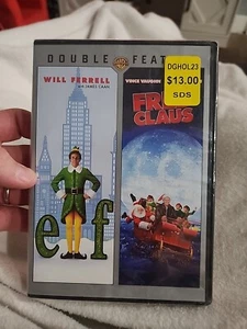 Elf / Fred Claus (DVD Double Feature) BRAND NEW SEALED Will Ferrell Vince Vaughn - Picture 1 of 6