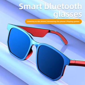 Sports Bluetooth Smart Sun Glasses Wireless Headphone Calling Music Sunglasses - Picture 1 of 20
