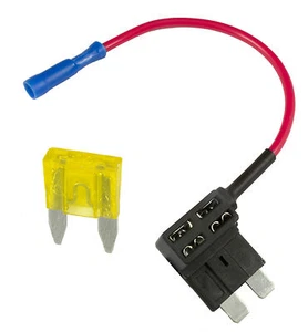 Add A Circuit Piggy Back Fuse Tap Standard Blade Fuse Holder ATO 12V - Picture 1 of 1