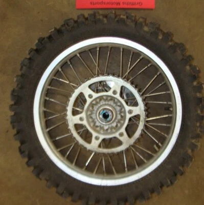 KTM EXC 300 250 125 1999 OEM 18" rueda trasera llanta bonito rotor de freno K760 DID Foto 1 de 4