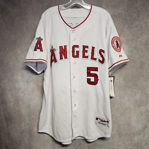 NWT Majestic Authentic Los Angeles Angels Albert Pujols 5 Jersey Men 48 XL $260 - Picture 1 of 11