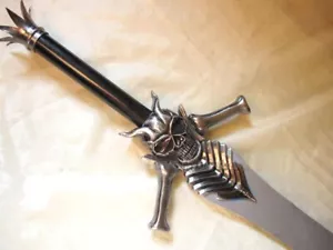 S5377 SILVER VERSION GIANT DEVIL MAY CRY REBELLION DANTE SWORD W/ WALL MOUNT 54" - Bild 1 von 6