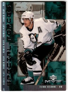 1998-99 Upper Deck MVP Special Forces Teemu Selanne #F10 Anaheim Mighty Ducks