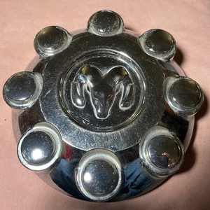 OEM Dodge Ram Chrome 1500 2500 3500 Power Wagon Center Hub Cap Hubcap 2003-2012 - Picture 1 of 11