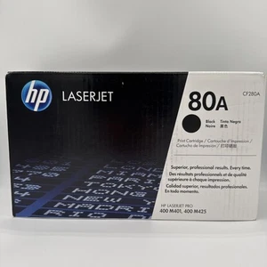 Neu versiegelt Original HP Laserjet Toner 80A schwarz KOSTENLOSER VERSAND - Bild 1 von 3