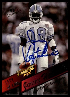 1995 Superior Pix Jimmy Hitchcock #86 Autographs 1519/4000 - Image 1 of 2