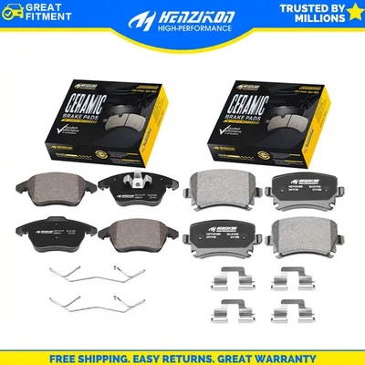 Juego de pastillas de freno cerámicas bajo polvo F&R para Audi A3 2006-2010 todos los modelos Foto 1 de 3