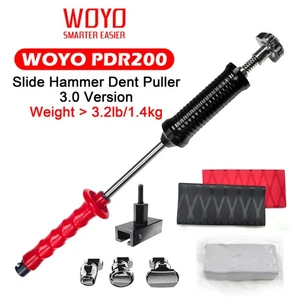 WOYO PDR200 Slide Hammer Dent Puller Car Body Paintless Dent Repair Tool Kit - Picture 1 of 12