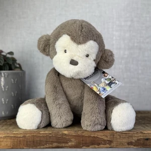 Mamas and Papas Monty Monkey  Comforter Plush Soft Toy - Fluffy Monkey Plush 12” - Picture 1 of 9