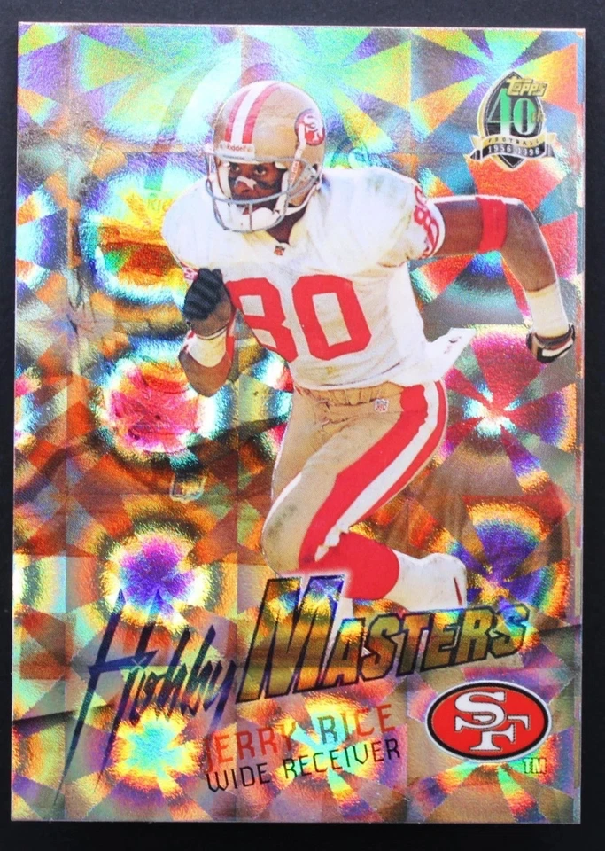 1996 Topps Hobby Masters #HM8 Jerry Rice HOF - Imagem 1 de 1