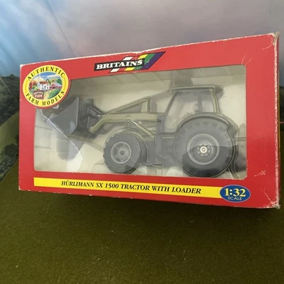 Boxed Britains #00039 1/32 Scale Hurlemann SX 1500 Tractor with Loader Model - Image 1 of 3