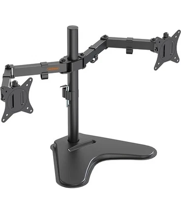 VonHaus 05/117 Twin Monitor Mount Stand - Image 1 of 4