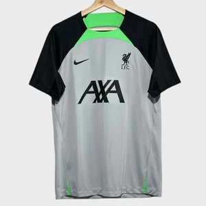 Nike Liverpool FC 2023/24 Gray Soccer Football Training Jersey Shirt Medium M - Picture 1 of 5