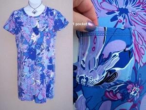 T by Talbots Active French Terry Dress or Tunic size M periwinkle blue lavender - Picture 1 of 12