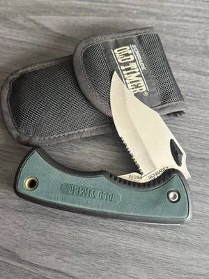 Schrade Old Timer USA 470T Collectible Folding Pocket Knife & Sheath - Image 1 of 4