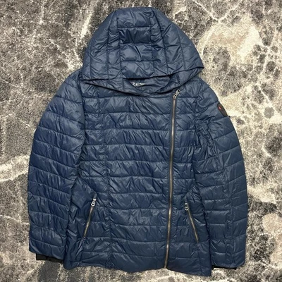 Chaqueta acolchada Pajar para mujer XL azul con capucha cremallera completa Canadá senderismo aire libre abrigo Foto 1 de 4