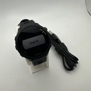 Reloj inteligente Garmin Forerunner 55 negro Bluetooth inalámbrico GPS para correr, probado - Imagen 1 de 6