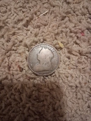 1898 Great Britain  One Penny Queen Victoria Coin In Fair Condition (J2610) - Image 1 of 2