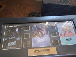Star Wars movie reels from episode V  Original Film Cell complete LE 929/1000 - Picture 1 of 2