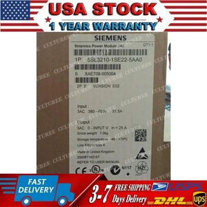 New Siemens 6SL3210-1SE22-5AA0 6SL3 210-1SE22-5AA0 S120 converter Power Module - Picture 1 of 5