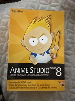 Smith Micro Anime Studio Debut 8 (Retail) (1 User/s) - Full Version for Mac, Win - Image 1 of 4
