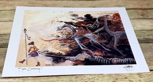 Marrus Art Soul Owning Print Autograph  Size 18”x12” - Picture 1 of 7