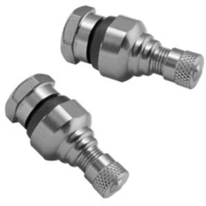 MC Aluminum Forged Valve Stems - Japanese 11.3mm, Titanium Color BiM. 151974 - Picture 1 of 2