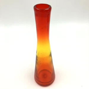 Jarra de vidrio mandarina ámbar rojo amarillo naranja arco iris 10,5" sin tapón - Imagen 1 de 10