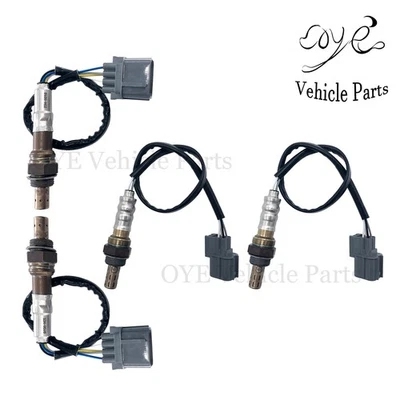 Kit de sensor de oxígeno O2 aguas abajo y aguas arriba 4 piezas para Honda Ridgeline 2006-2008 3,5 L Foto 1 de 4