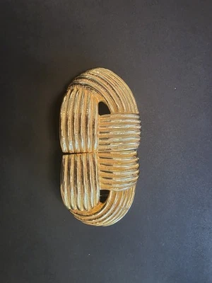 Vintage Dotty Smith Gold Tone Belt Buckle - Image 1 of 4