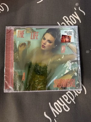 Taylor Swift - The Life of a Showgirl CD + Hand Signed Photo 1 IN HAND - Image 1 of 2