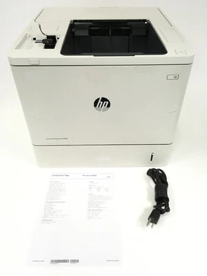 HP LaserJet Enterprise M608 Printer 1536MB W/ Duplex, 554.6K Pages WORKS No LCD - Image 1 of 4