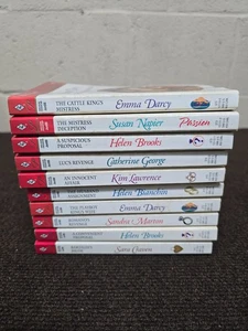 Harlequin Presents Book lot of 10 PB june 2000 Helen Brooks Sara Craven - Foto 1 di 12
