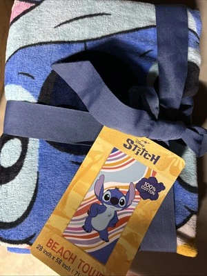Disney Lilo And Stitch Kid's Beach Towel 28 x 58 In. NEW. - Image 1 of 3