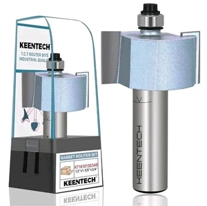 KEENTECH Falzfräser mit 1/2 Zoll Schaft, 1-3/8 Zoll Schnittdurchmesser (KT161013848) - Bild 1 von 8