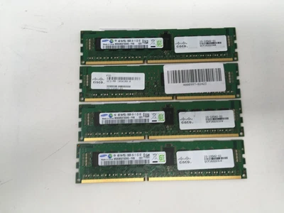 Samsung 16GB-4GBx4 1Rx4 PC3L-10600R-09-11-C2-D3 ECC-M393B5270DH0-YH9(SERVER RAM) - Image 1 of 4