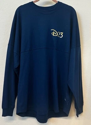 Camiseta Disney D23 Gold Member Spirit Hechicero Mickey Nueva con Etiquetas Talla L Azul Marino Foto 1 de 4