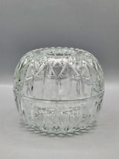 Homco Crystal Ball votive or tea light candle holder - retro